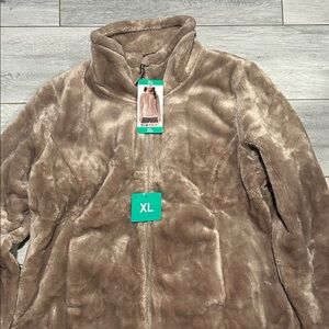 32 Degrees Tan Fleece Jacket